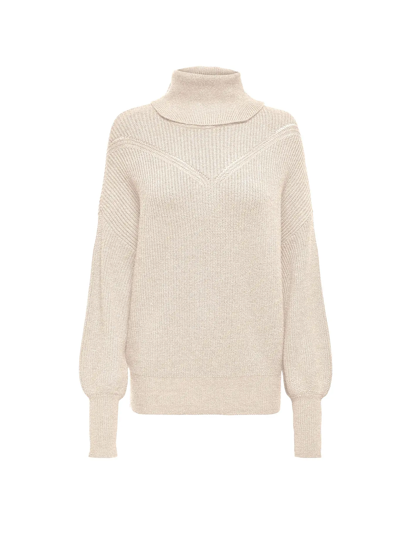 ONLY | Rollkragenpullover ONLKATIA | hellgrau